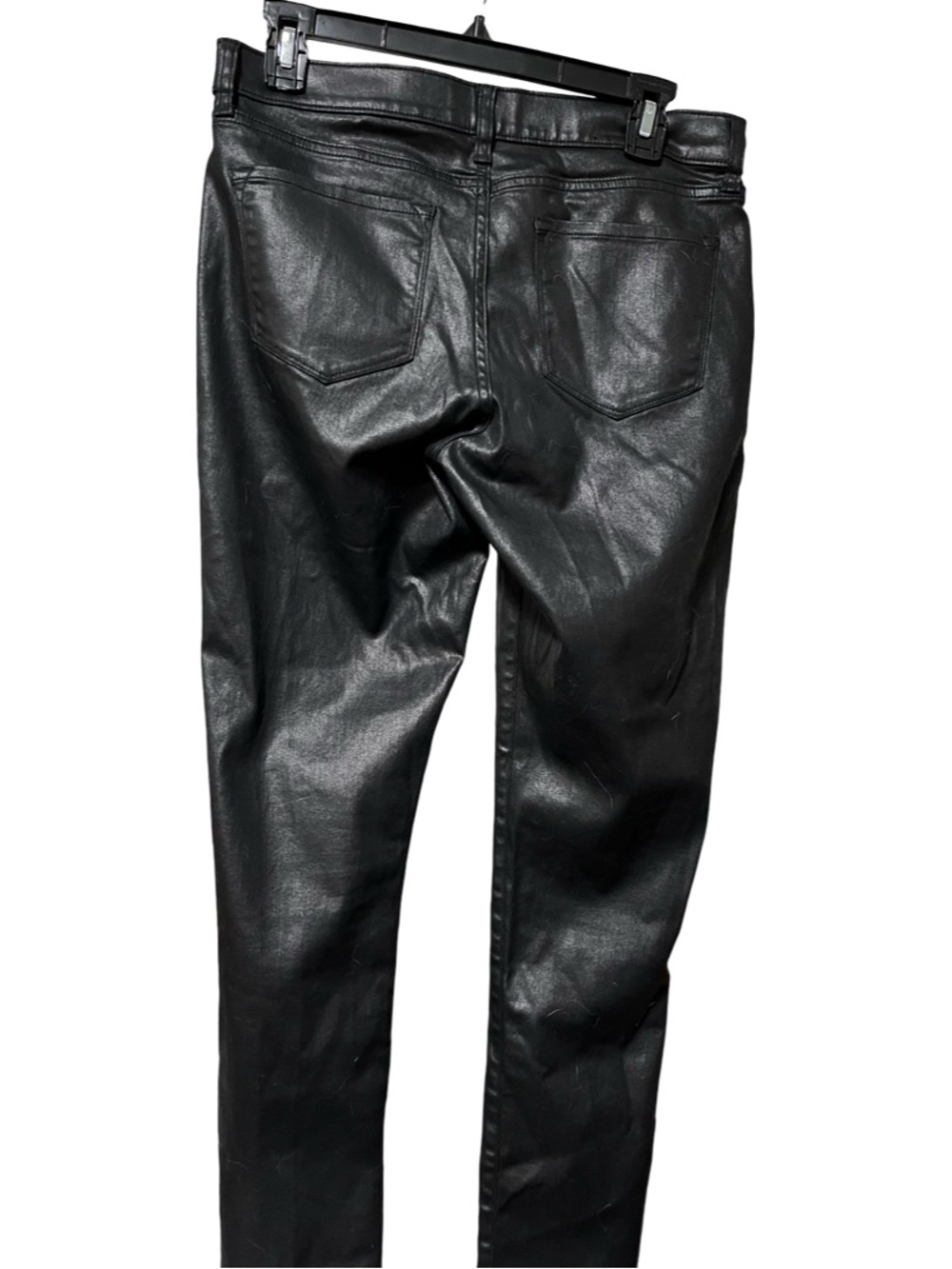 Banana Republic Faux Leather Skinny Pants - Black - Picture 2 of 2